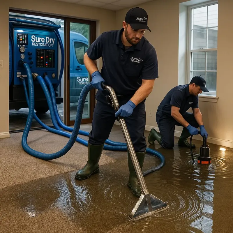 Water Extraction and Removal process in Reinbeck, IA